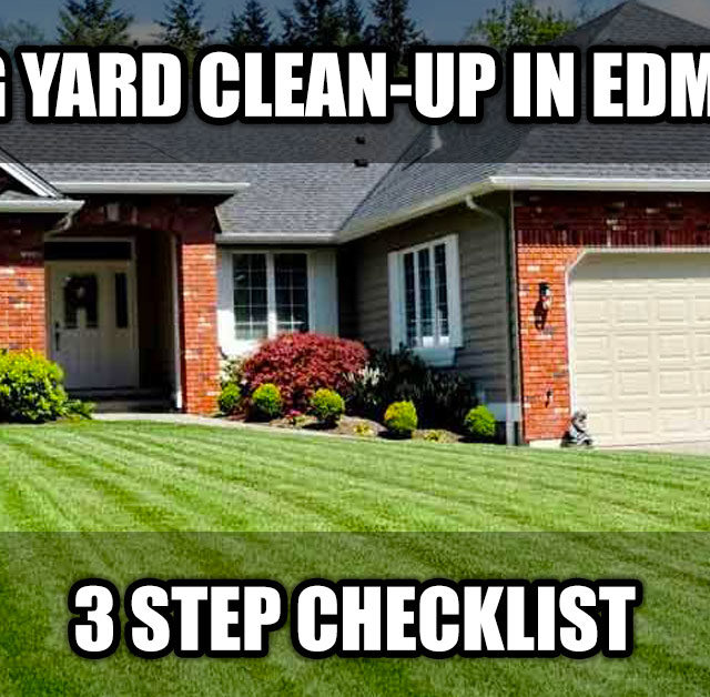 spring yard clean-up edmonton
